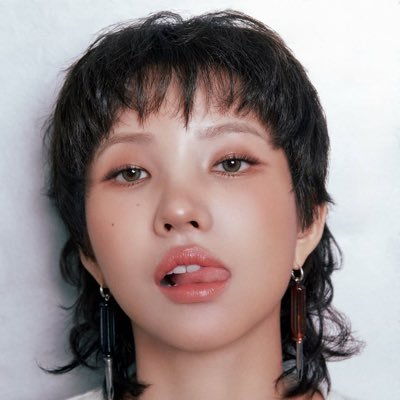 minji bangs head fan head idlejeans fan