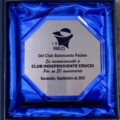 IndpndntCruces's profile picture. El inicio del Club es en 1975 en Escuelas Nacionales dentro de CB Cruces, en el 77 en Salesianos Burtzeña pasando por JRJimenez en 95 y en Gorostiza desde 2004.