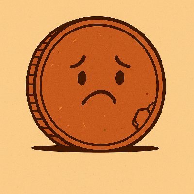 Penniless_coin's profile picture. It’s the coin for everyone who’s broke, living paycheck to paycheck, or just wrecked in crypto.
Telegram: https://t.co/Vh58QYN9LP