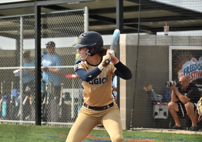 SofiaYoung09's profile picture. Indiana Magic Gold 14u Coffel/Rudd • {CF, LF, RF + Slapper} • 2x USA Junior Olympic All American • Assumption High School 29’ • #13 OF in the Mid-west