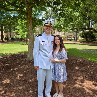 chandlerslowey's profile picture. Maddy & Elias | Surface Warfare Officer