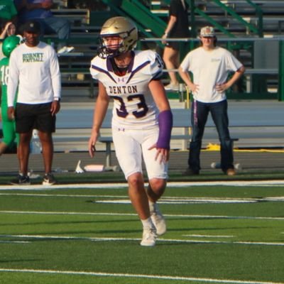 @DentonFootball ATH C/O 2027 | MLB | HT 5’11 - WT 169| 4.99 40yd | 📚 3.05 GPA |#33