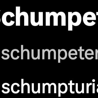 schumpeter2024's profile picture. A schumpturian