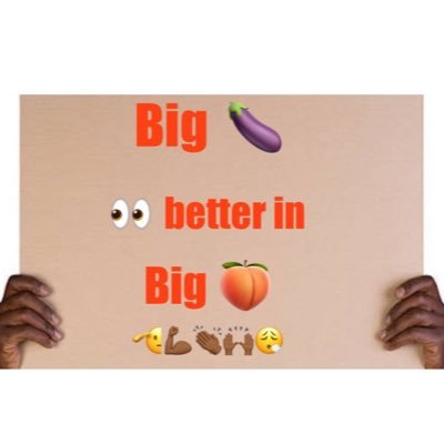 I ❤️ all things BIG! love big asses, dick, bodies, & man titties! i❤️ the chasers who love us🥰! I am leading the charge of “dicks go better in big asses”👌🫡