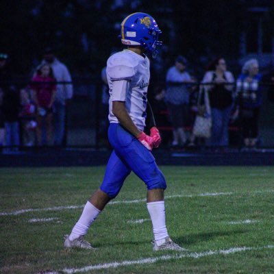 5’11 170lb WR/DB (class of 26) (Mason county central high school) / 3 sport athlete\ bench-245 / squat- 350/ (400 meter dash-53)