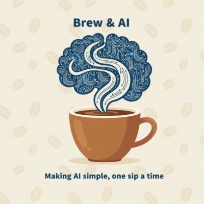 brew_and_ai's profile picture. AI education served with your morning brew. Tips, tricks and tools to make your AI journey smooth. 
Website in the works.