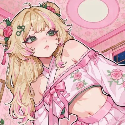 Likes girly things,like the color (pink)/she/her,has girlfriend,loves fashion,hates drama,loves anime well to uwu -💋 (will follow back as well to)