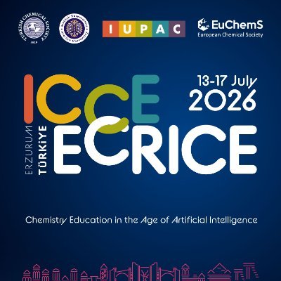 iccecrice2026's profile picture. 28th IUPAC International Conference on Chemistry Education & 17th EuChemS European Conference of Research in Chemical Education (ICCECRICE 2026)