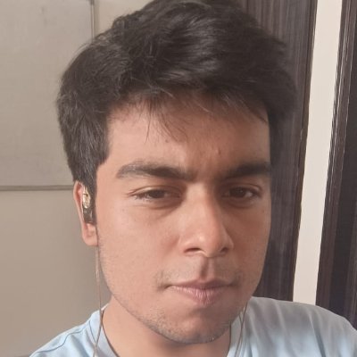 Student. Developer. And everything that comes in between.
Trying to do better, each and every day.
Learning and applying ML concepts on real world problems.