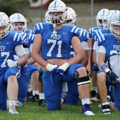 Wyatt590586's profile picture. Seattle Prep | OT | 6’5”| 270lbs| Class of 2028|