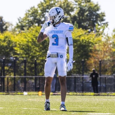 The Canterbury School C/o 26’| Ht: 6’1 Wt: 170lbs| 3.4 gpa|Wr/Db| HC: @larrybadaracco Cell: (774)-331-7076 nasirarguello@gmail.com
