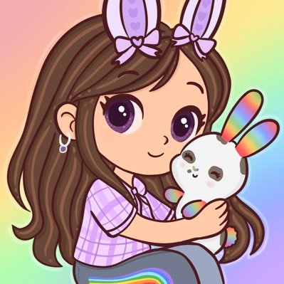 AbbyLouffa's profile picture. 💜🐰✨🌈