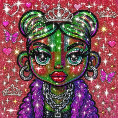 multiversatile artist | destigmatize | #cryptoart #ai #glitch #art #cc0 | @Deadfellaz #7793 | affiliate: @wideworlds_ai @zora