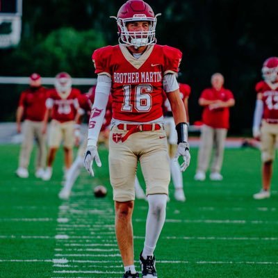 Brother Martin ‘26/WR/ 6’0 175lbs, 40 yard-4.53