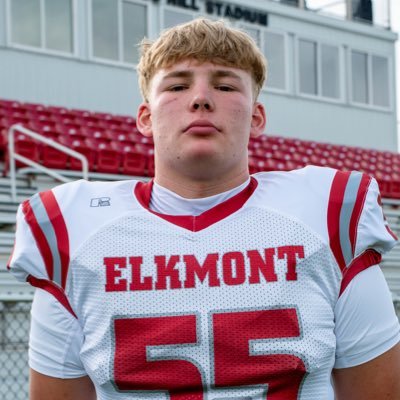 6’3 230 18 ACT 3.3 All Area All Region DL/OL Elkmont HS AL 3A Region 7 @coachrogersc @coach_schrenk NCAA ID 2505615556 cadehawkins22@gmail.com 2567421104 Hudl