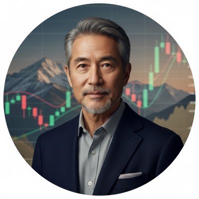 昭和バブルを駆け抜け、平成の山谷を越え、令和の荒波を航海中。 トップディーラーとして活躍後、ITバブル崩壊、リーマンショックなどの相場を生き抜いてきた。 現在は、自身の経験と哲学をもとに事業投資や株式投資をしながら、次世代のトレーダーたちを育てることに注力。 チャートが教えてくれるのは、相場の真理と人生そのものだ。