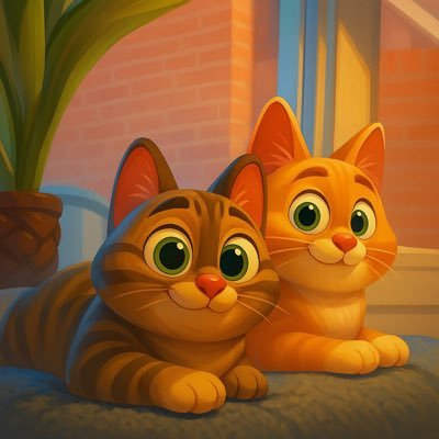 Wij zijn Toby 🐈 & Phoebe 🐈⬛ (28-05-21), broer & zus, en maken de leukste dingen mee samen met onze huisbaas.