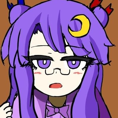 むらさきつきみうどん🟪 サークル 「むらさきの手打ちうどん」 【東方Project・同人作成 専用垢】紅楼夢よく参加します 🌈カラー同人誌 #七曜車輪 ロードバイク乗ってる 東方の方フォロバします現在お絵描き修行中…
憧れの方(@kasoka_soka)
パチュリー大好き🌙