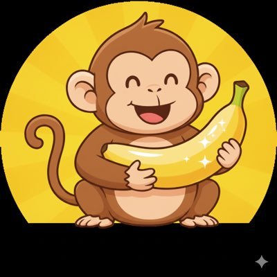 BanaToken's profile picture. BANA: Mission to $69K MCap for FULL Security (Mint Revoked & LP Locked). The only way is up! 🐵 Join our Official Telegram for LIVE updates! ⬇️
