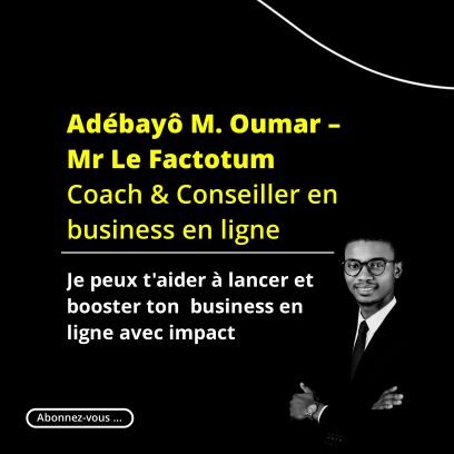 Coach business en ligne & branding | J’aide créateurs et entreprises à briller sur le digital
Ceo d’EMEXION