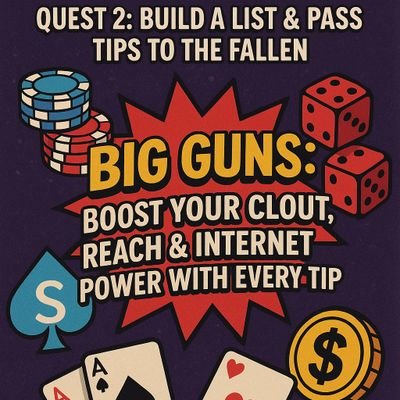 @Stake Username: FKLGLY
Securing $100k in tips from Big Guns→ giving back to the needy
💥 Running the table for Big Guns: followers, reach, respect & influence