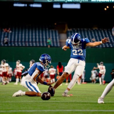 6’3 220 lbs | 2026 Kicker & Punter | Rated 4.5 ⭐️Kicker by Kohl’s | #22 | Nolan Catholic HS | 4.0 GPA | National Honors Society | NCAA ID#: 2409413507
