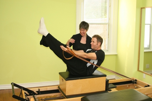 Maintains a private teaching practice in the Pilates Method and the Alexander Technique and is director of training programmes in both disciplines.