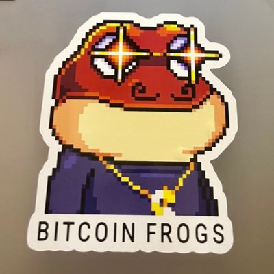 Bitcoin Frog enthusiasts 🐸 @bitcoinfrogs also have some trendy Ribbit Merch! https://t.co/uUi6U6sr5U