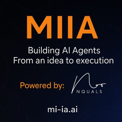 ⚡ MIIA — Building AI Agents from an idea to execution
🚀 Powered by NQUAL5.
https://t.co/0hf50CNk75