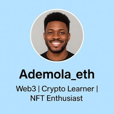 💎 NFT Hunter | Crypto Explorer | Sharing rare drops & insider insights | #Web3 #NFTCommunity
https://t.co/ES0P6IwjMn