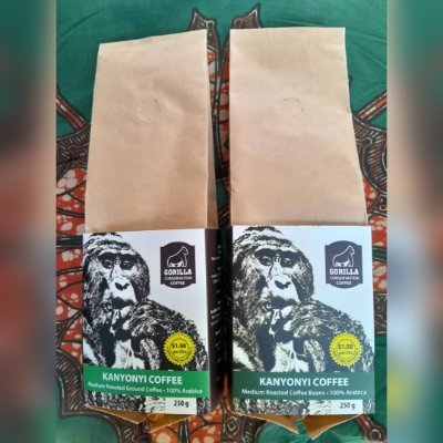 We are a @CTPHuganda award-winning social enterprise that is saving gorillas one sip at a time. Our #KanyonyiCoffee scored 92 points in @CoffeeReview 2018.