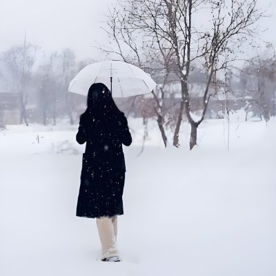dieoenrnfhbdhd's profile picture. 真っ白な雪があなたと私の心を浄化して、残念なことに台湾ではとても珍しいです!