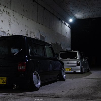 HIT33th→🚗🔧 ラパンSS he21s アルト ha36s 乗ってます Instagramにも写真のせてるんで良かったら見てください🙇♂️ #ラパン #ラパンSS #he21s #アルト #ha36s #スズキ #suzuki #深夜徘徊倶楽部 #羅犯極楽一家 #デュアルは罪 #えあろたん