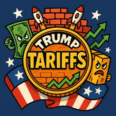 Trump_Tariffs_'s profile picture. 💰 Meme coin of markets & chaos | 📈 Pumping tariffs into gains | 🚀 Join the trade war revolution | #TariffTime #PumpFun