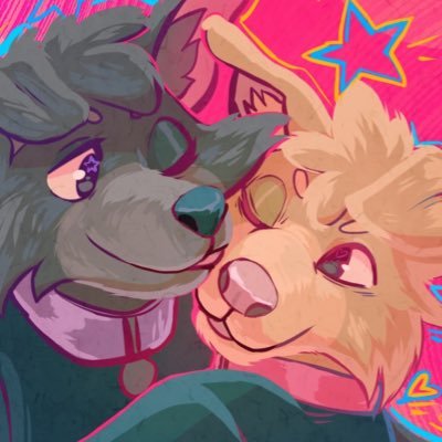 🌈🐶Just 2 puppies who are married and living their best lives!🐶🌈⭐️Artist⭐️SFW💖pfp: skeletal.pineappel.24🌸banner: @tikovka_pumpkin