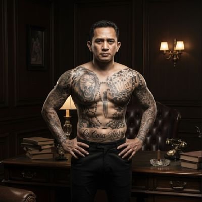 Wajah boleh sangar.. Hati harus seperti bunga mawar.. 🤣
