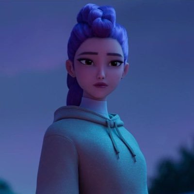 Popstar Royalty•The face of HUNTR/X•Part Demon•Age=24•Raised by Celine•purpose is to seal the Golden Honmoon•Bestie are Zoe and Mira!