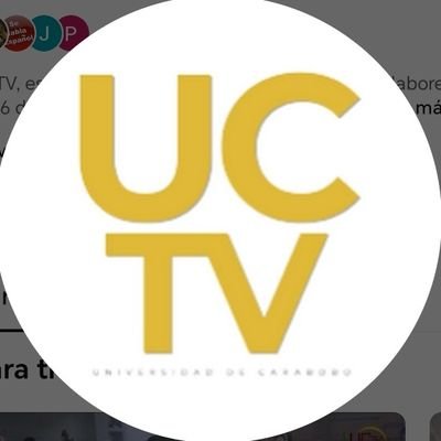 Cuenta oficial de la televisora de la @UCarabobo, fundada el 26 de septiembre de 2003 adscrita a @dimetel