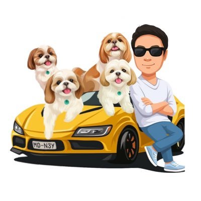 ラム❤︎ゆきみ❤︎モナ❤︎ノア 🇯🇵Beloved Dog♡ #シーズー お転婆娘4姉妹のパパ🧑🏻🌾🐶🐶🐶🐶とっても仲良しだけど血縁関係なし!みんな性格が違って毎日おもしろい