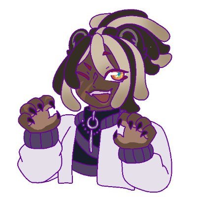 I'm Oreo your favorite cyberpunk snow leopard samurai!