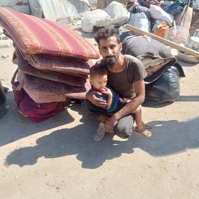 Ahmed from Gaza, I lost everything, including my work and home. Please support me and stand by me.
