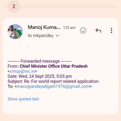 https://t.co/kdecbD9gPH. (Bio),M.A. (hindi Literature), Learner of Creative Writing, Student of M.A.(Srimad Bhagvadgita studies) from IGNOU.