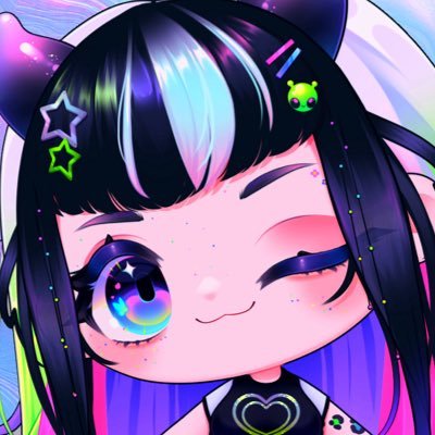 🦄🪲 NOSTALGIC CANDYCORE ART #EMOTEARTIST 🏁 @TWITCH PARTNER ✿ NEOPETS TCG ARTIST 🩷 CHRONICALLY EEL 🍤 FFXIV CASTER 🪄🐠 METAL/Y2K https://t.co/TCS50ZV4y2 ⇣ ѕнσρ ⇣