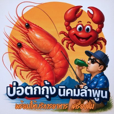 The_Nighttip's profile picture. 🦐🦐 บ่อตกกุ้งนิคมลำพูน 🦐🦐
   🍛 ให้บริการ ตกกุ้ง ตกปู อาหารซีฟู้ด 🍝
    🍻  อาหารและเครื่องดื่ม🥂