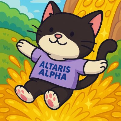 AltarisAlpha's profile picture. Altaris Alpha is a private group for serious crypto investors, providing clear, in-depth insights and cutting-edge tools to empower smarter trading onchain.
