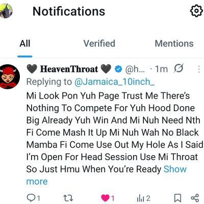 🇯🇲 JAMAICA NEGRIL 10.INCH BIACK MAMBA🍆💦LET ME STRETCH YOU OPEN PLEASE ..PROMISE IT DONTS HURTS🫠😏🍆💦🇯🇲
