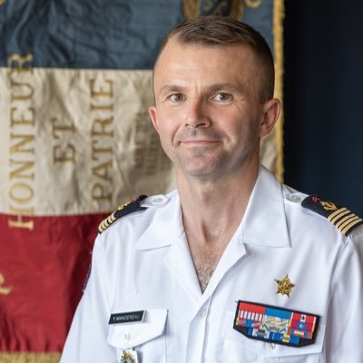 Colonel Mandereau, chef de corps du 9e régiment d'infanterie de marine @9eRIMa ⚓️ Unité de l'@armeedeterre déployée en permanence en forêt équatoriale.
