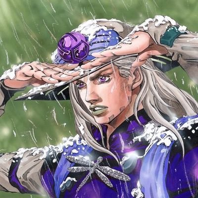 A tired and exhausted Soul by greif and pain.
STEEL BALL RUN IS TOP 5 MEDIA OAT ABSOLUTE PEAK FICTION