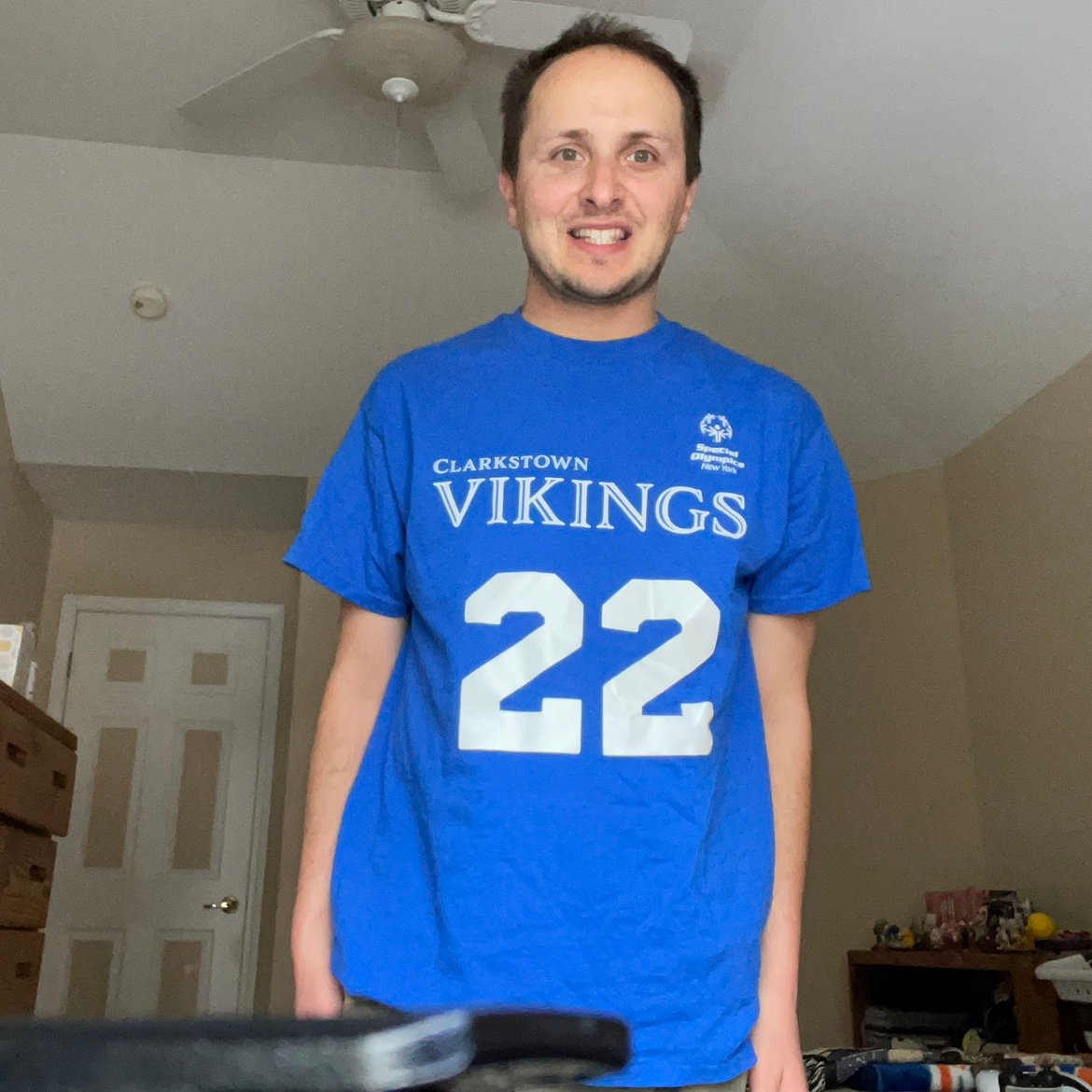 special Olympic athlete former green viper now Clarkstown Viking! 2024 male athlete of the year Dcc think ahead graduate arc of rockland rules!