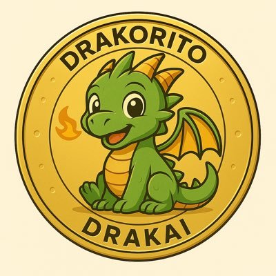 drakoritocoin's profile picture. Drakorito 🐉🔥 | $DRAKAI The baby dragon coin breathing fire into Solana. 📜 CA: HTvZUxSWXnFeZJWVsTrbEo95BfE1PyXEVU8Jqs3Zpump